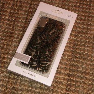 Rifle Paper Co iPhone X case NWT